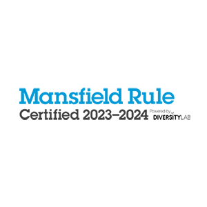 Mansfield Rule Certified 2023-2024